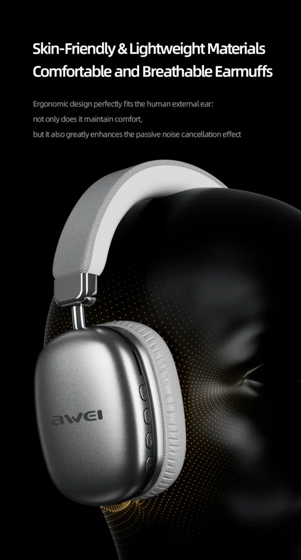 Awei AT7 Bluetooth Headphone with 70Hr Playtime - Image 2