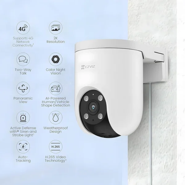 EZVIZ H8C 4G (4mm) (3.0MP) Dome IP Camera - Image 2