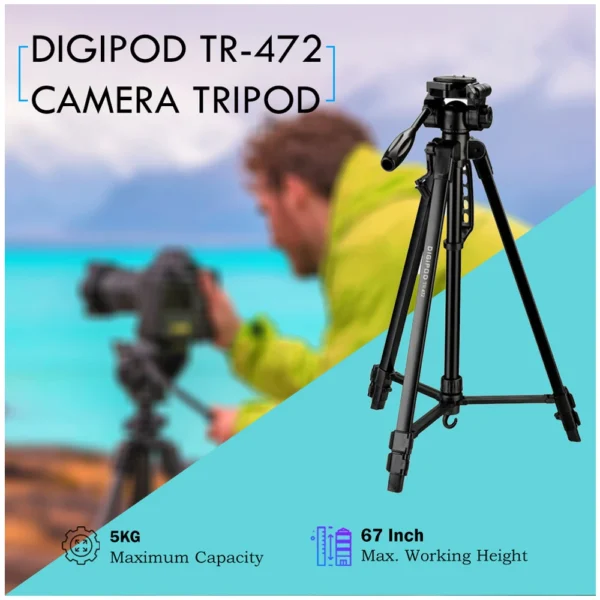 Digipod TR-472 Camera Tripod - Image 5