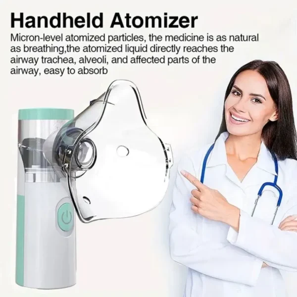 Mesh Nebulizer-Portable Ultrasonic Inhaler Mesh Nebulizer - Image 2