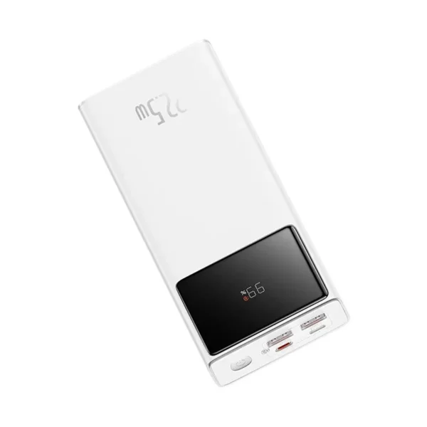 Baseus Star-Lord PPXJ060102 30000mAh White 22.5W Power Bank with Digital Display