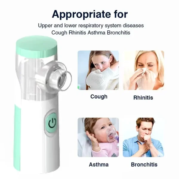 Mesh Nebulizer-Portable Ultrasonic Inhaler Mesh Nebulizer - Image 6